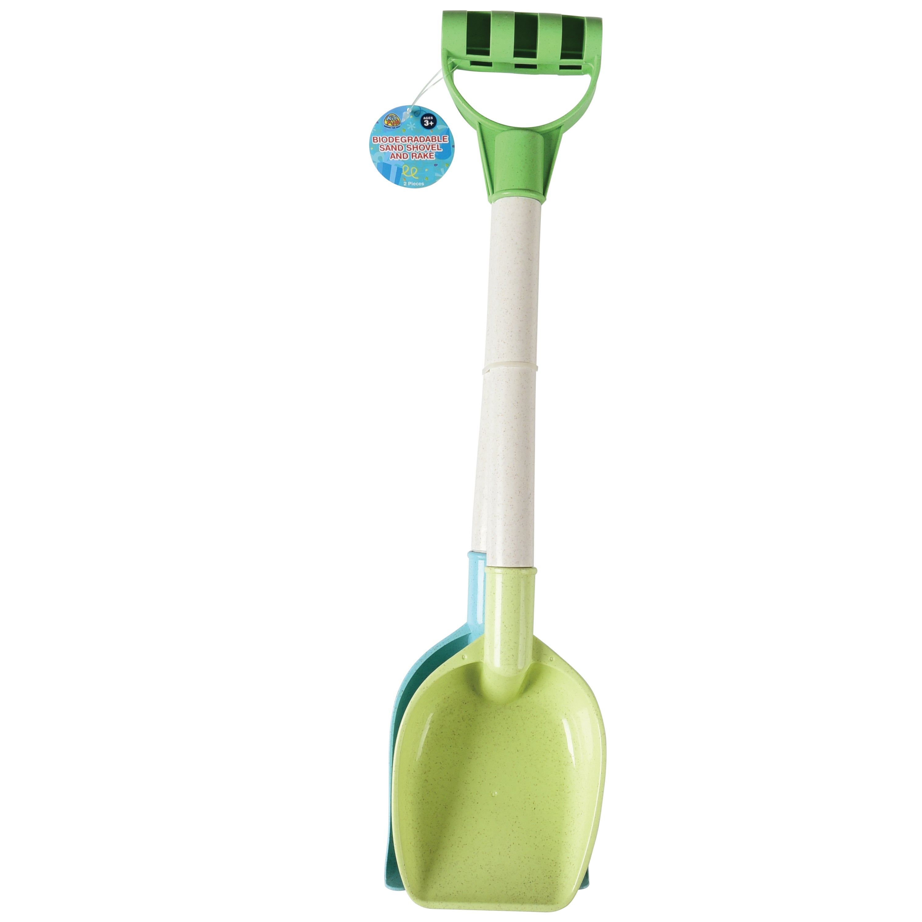 Eco-Friendly Sand Shovel & Rake - 2 Count