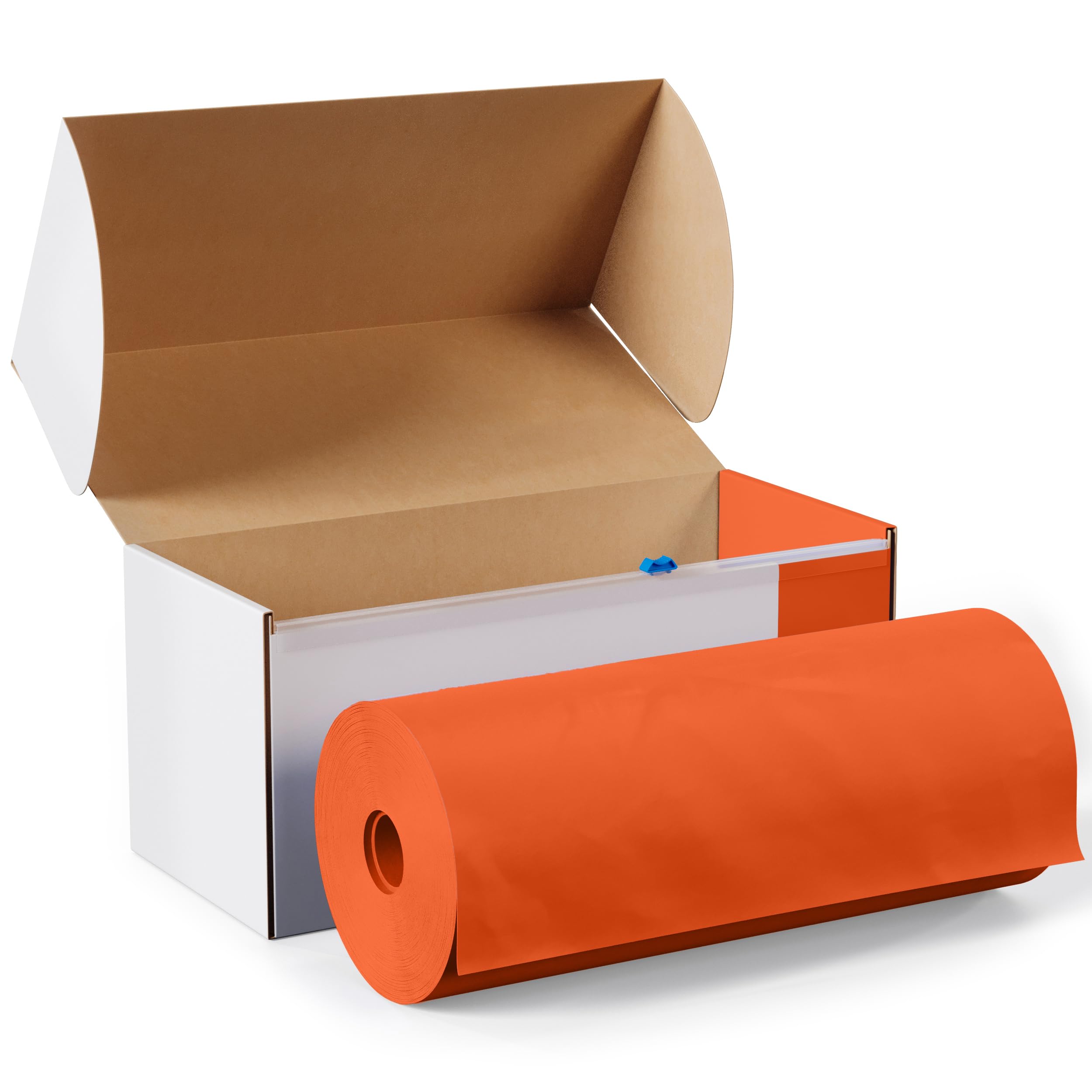 54 In. x 300 Ft. Cut To Size Table Roll  | Orange | Case of 4