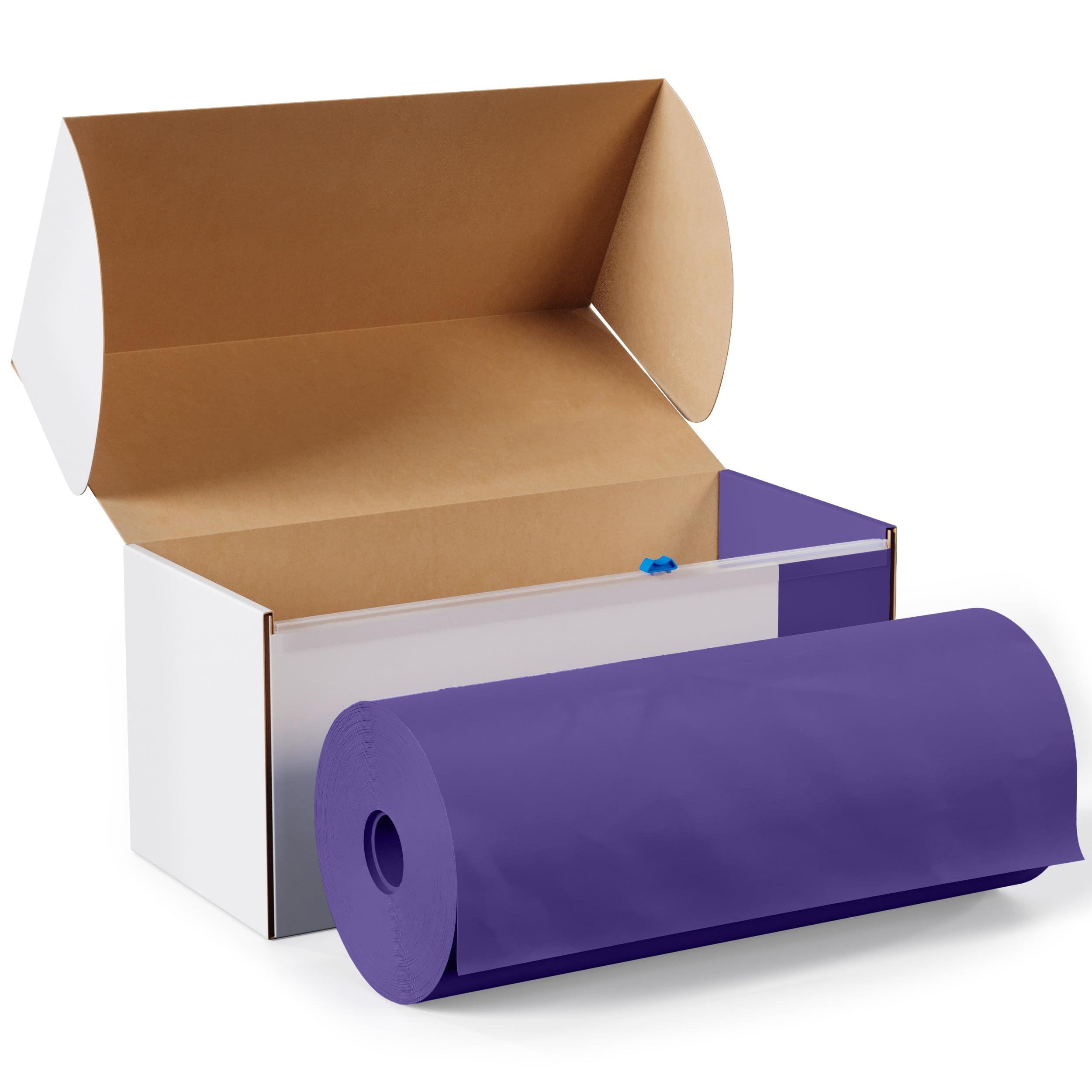 54 In. x 300 Ft. Cut To Size Table Roll  | Purple | Case of 4