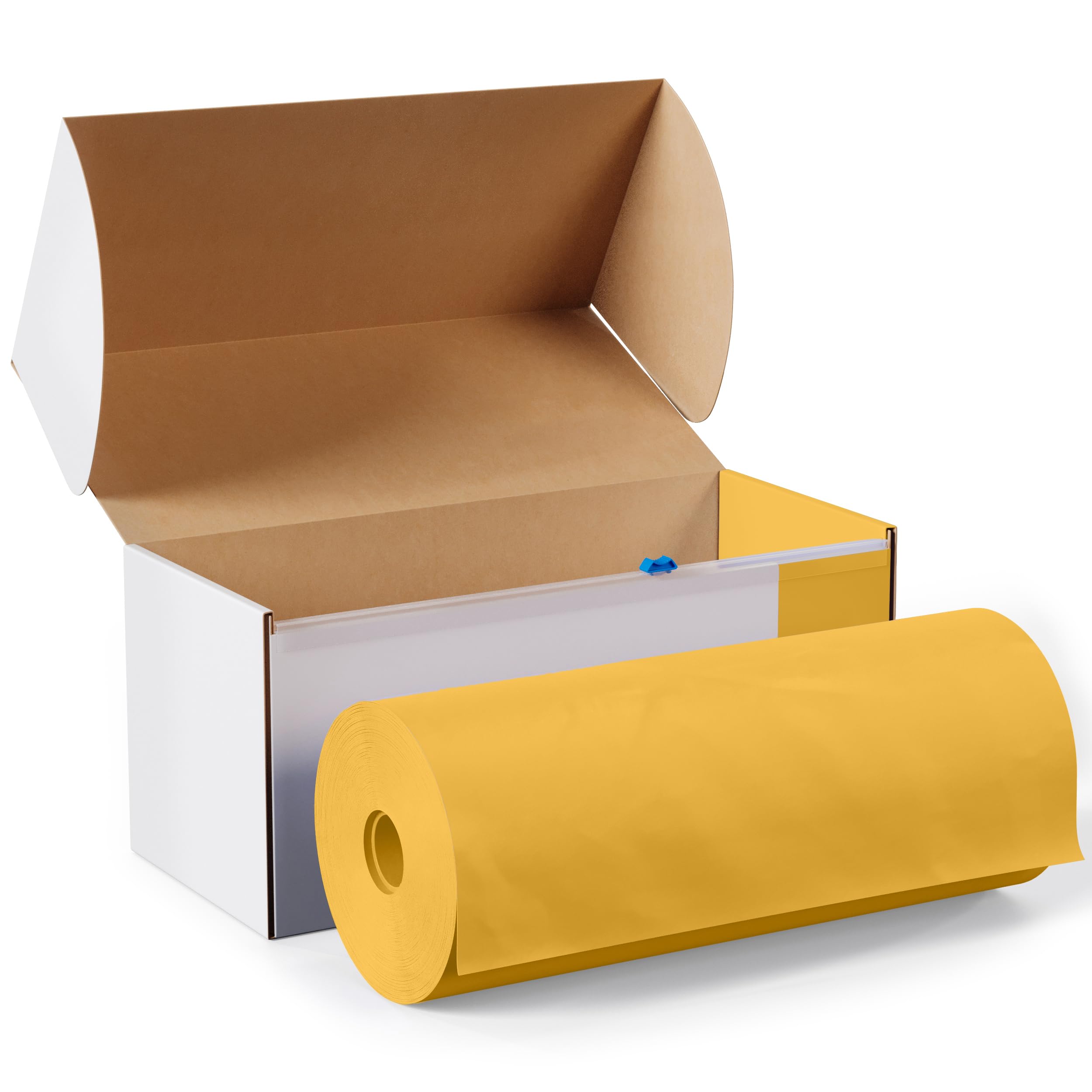 54 In. x 300 Ft. Cut To Size Table Roll  | Yellow | Case of 4