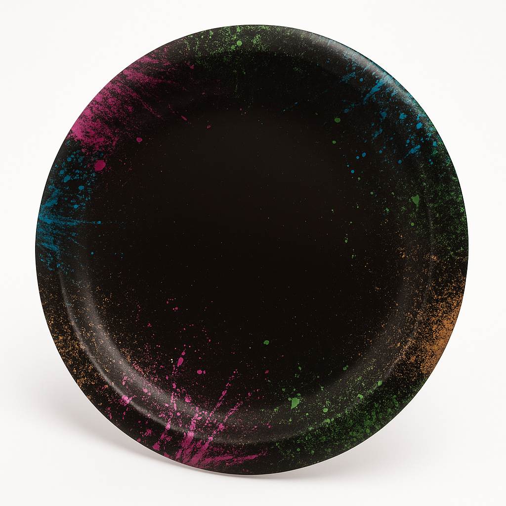 Iridescent Glow 7-Inch Party Plates