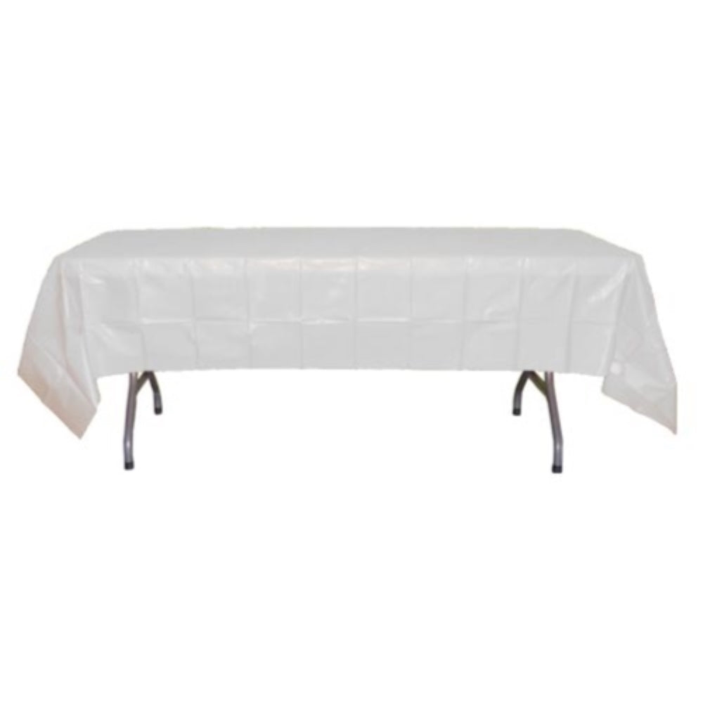 Clear Plastic Table Cover - 54 in. x 108 in. | Case of 48
