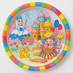 Hasbro Candyland Party 9" Round Paper Plates