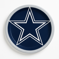 Dallas Cowboys 9" Round Paper Plates