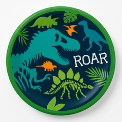Dino-Mite 8.5" Round Paper Plates