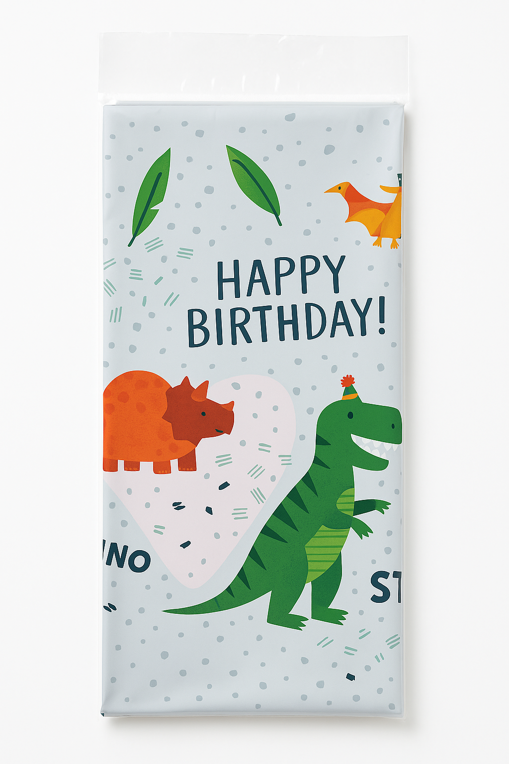 Dino-Mite Birthday Party Plastic Table Cover