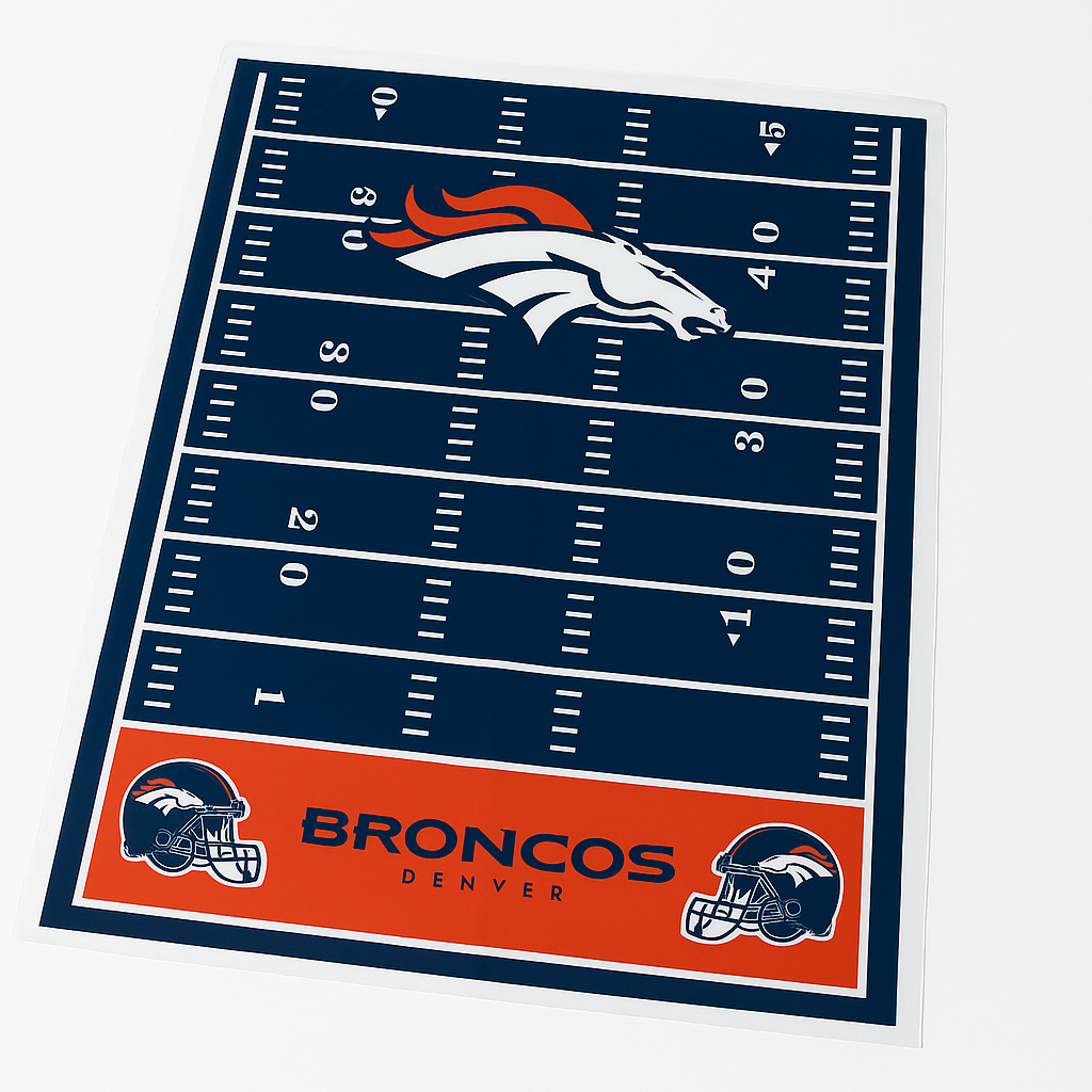 Denver Broncos NFL Plastic Table Cover