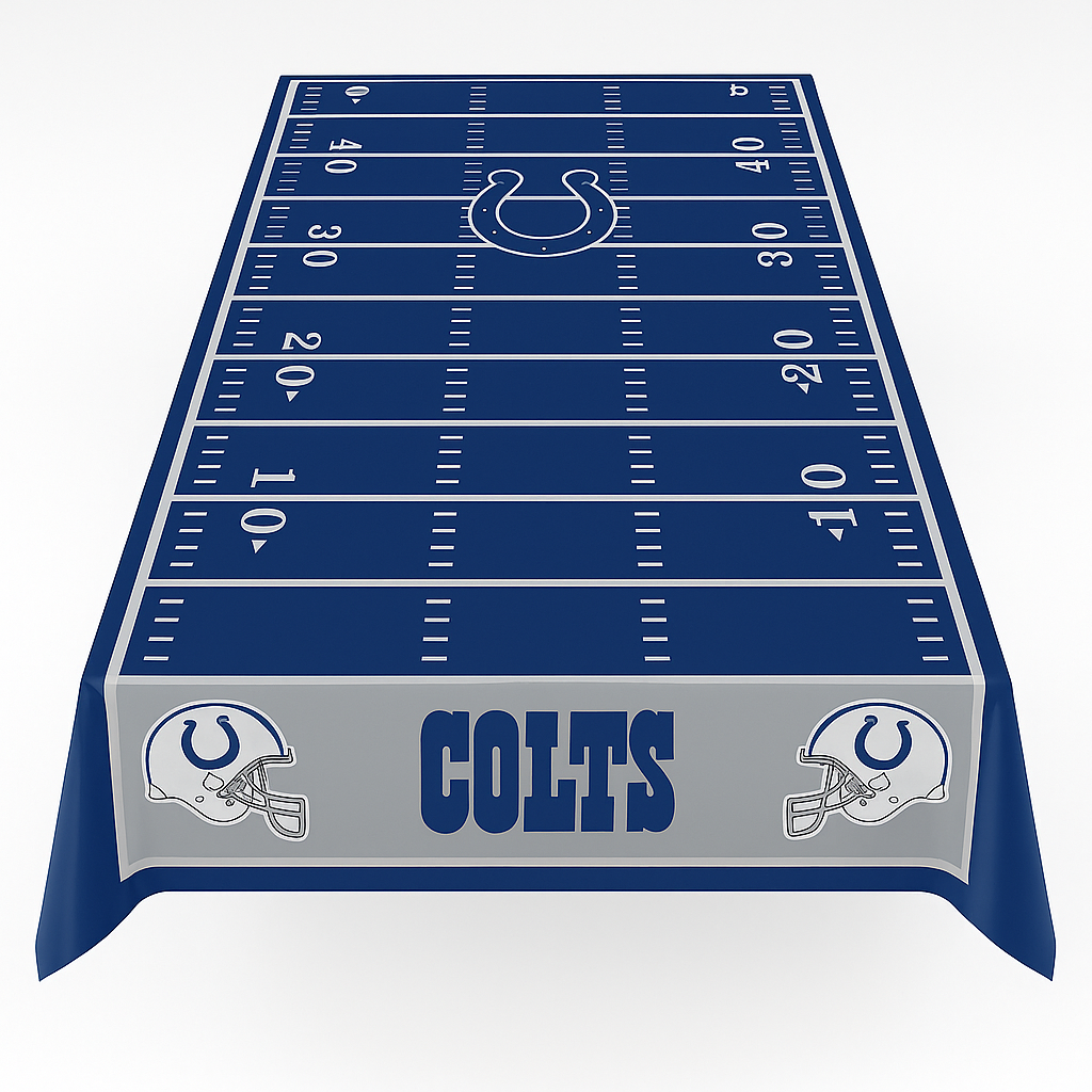 Indianapolis Colts Plastic Table Cover