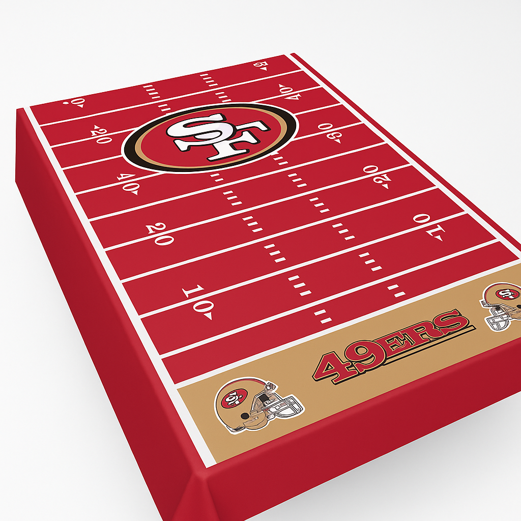 San Francisco 49ers Plastic Table Cover