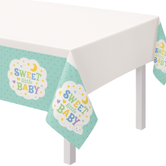 Sweet Little Baby Plastic Table Cover