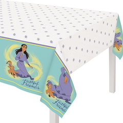Disney Wish Plastic Reusable Tablecloth - 54 x 96 inches