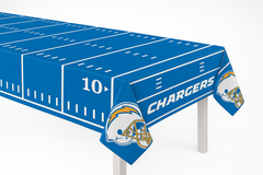 Los Angeles Chargers Plastic Table Cover - 54" x 96"