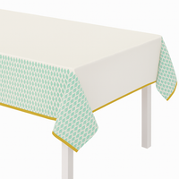 Crafted Artisan Plastic Table Cover for Everyday Entertaining