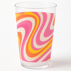 70's Summer Throwback Printed Tumblers, 16 oz