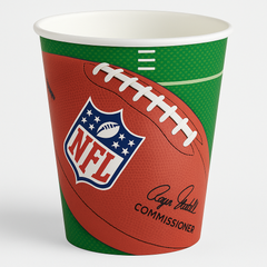 NFL Drive 12 oz. Paper Cups for Sports Events