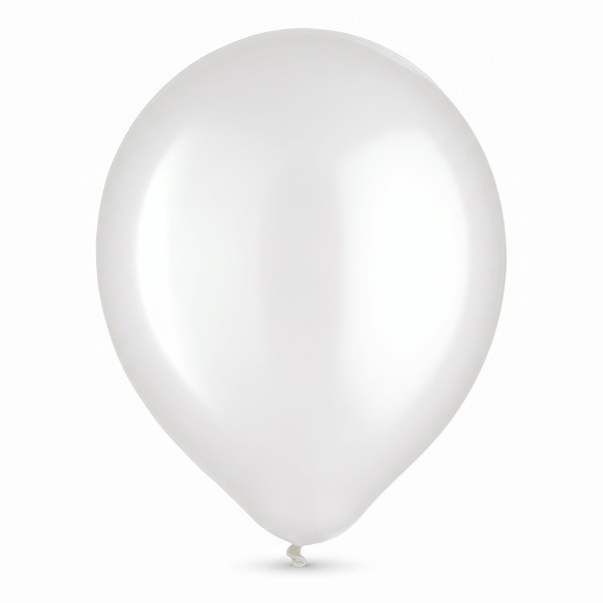 Elegant Pearl White Bulk Latex Balloons - 12 inch