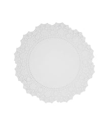 6.5 In. Round White Paper Doilies | 30 Count