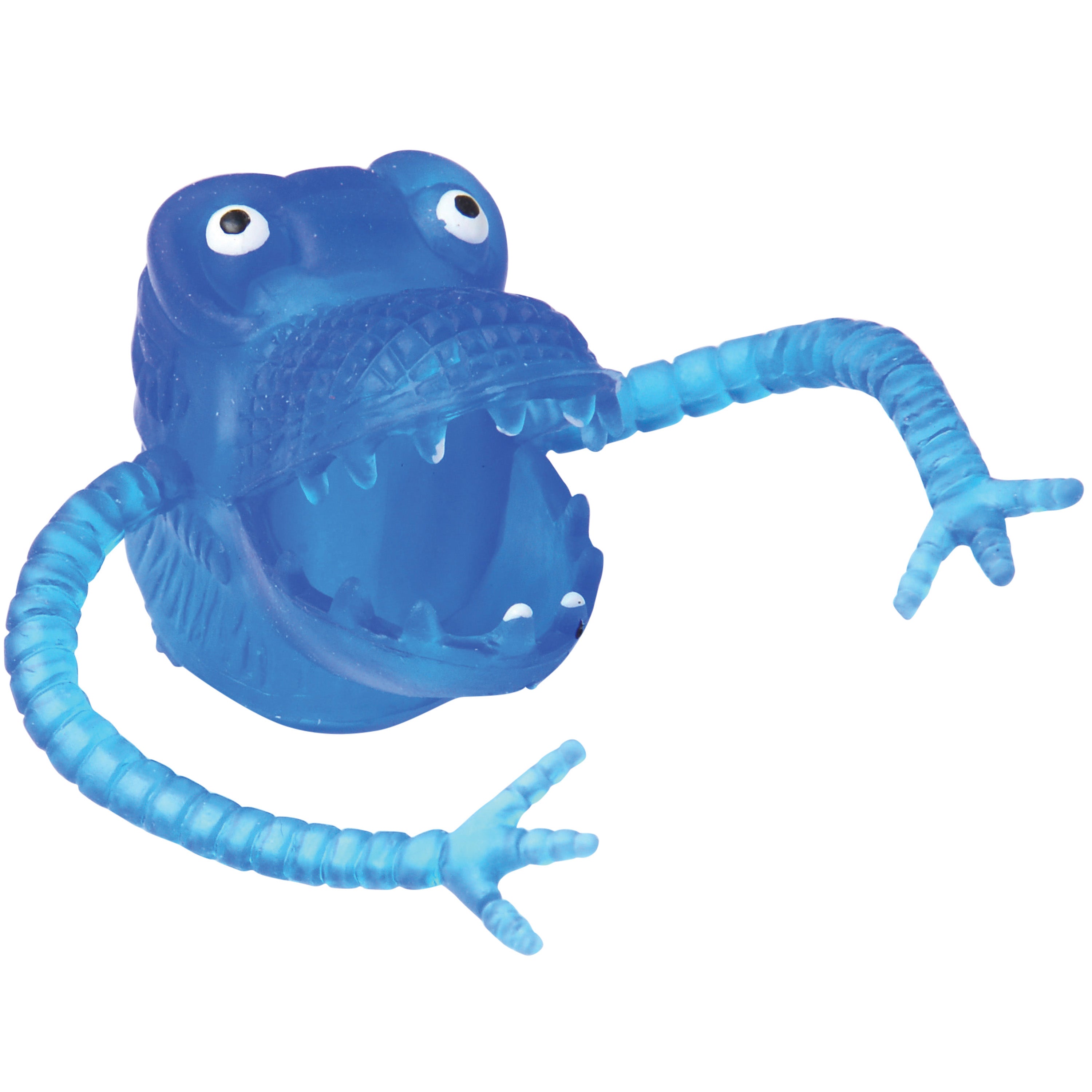 Clear Monster Finger Puppets - 12 Count