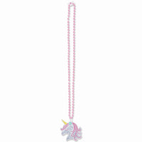 Enchanted Unicorn Beaded Necklace - Magical Birthday Accessory