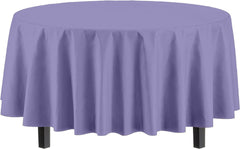 Round Lavender Table Cover