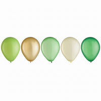 Vibrant Celebration Latex Balloons, 11-Inch, 15-Pack