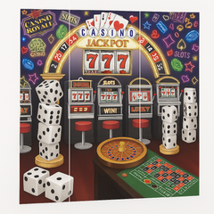 Roll the Dice Casino Deluxe Scene Setter Kit