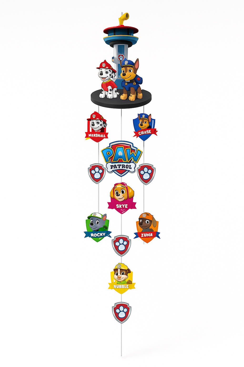 PAW Patrol Adventure String Hanging Decorations for Kids' Birthday Party