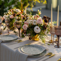 Earthtrends Gracy Design Paper Plates Combo Set 16/16