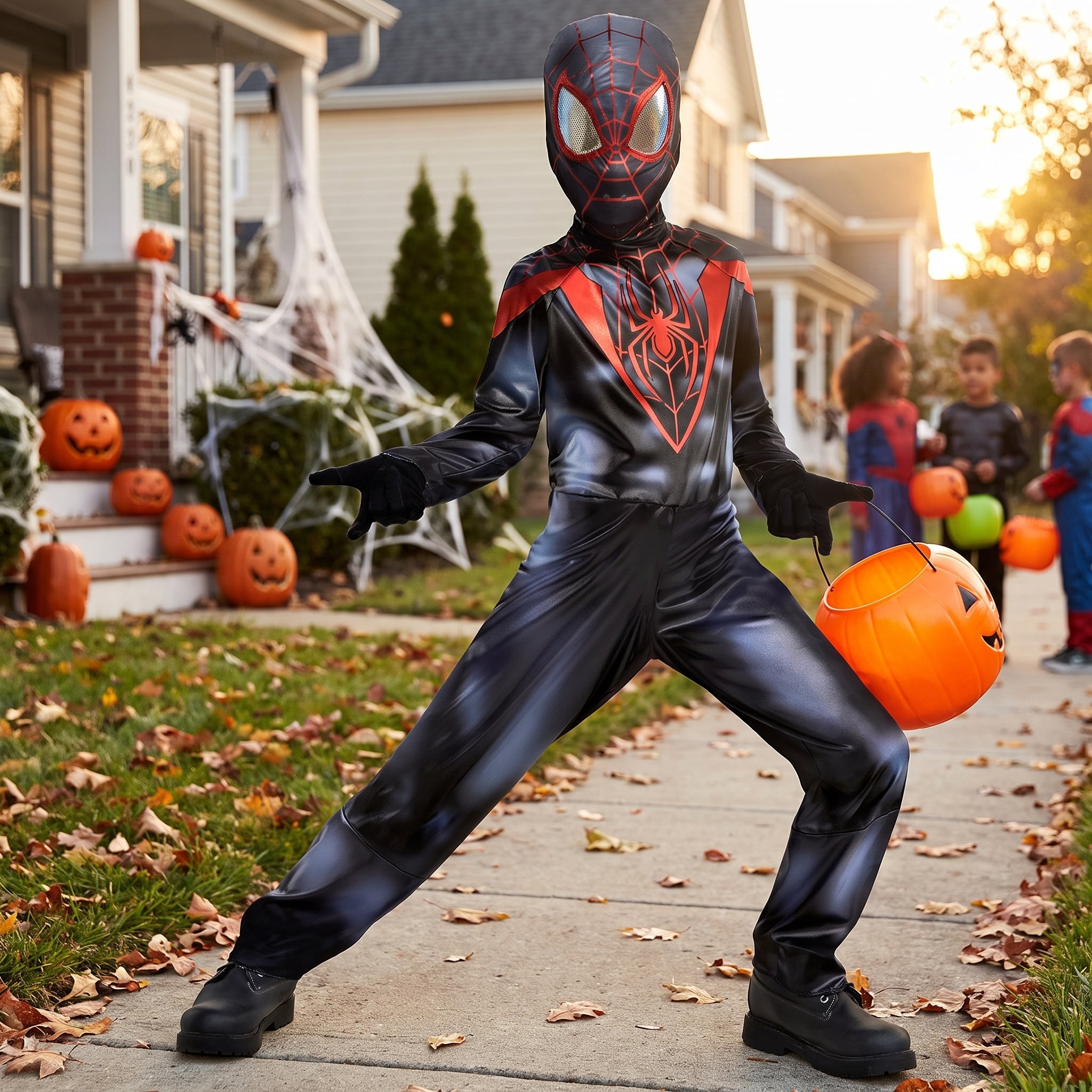 Kids' Marvel Spider-Man Miles Morales Halloween Costume