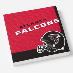 Atlanta Falcons Lunch Napkins - 6.5 In. x 6.5 In. - 36 Pack