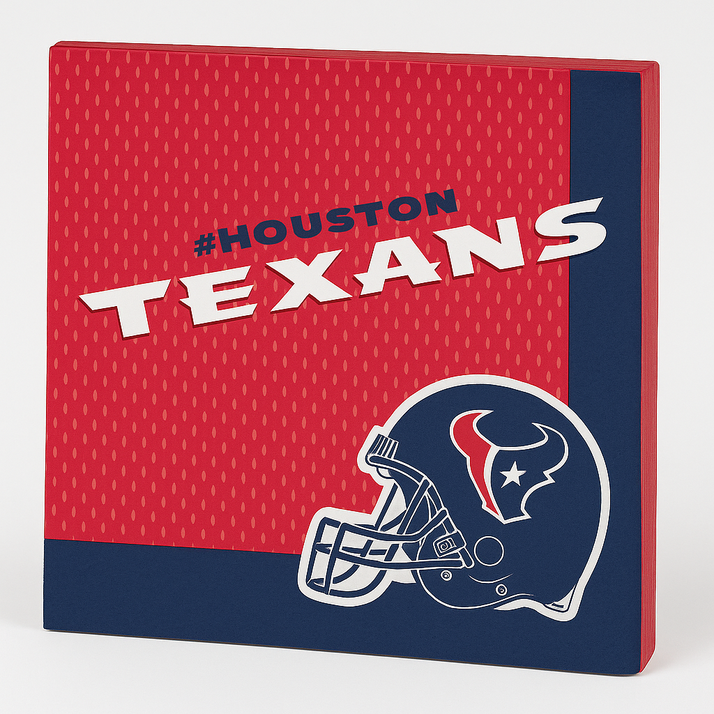 Houston Texans NFL Lunch Napkins - 36 Pack