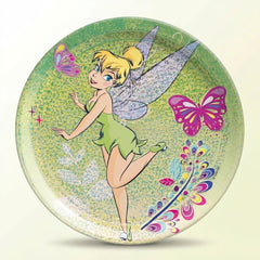 Disney Tinkerbell 7" Prismatic Plates