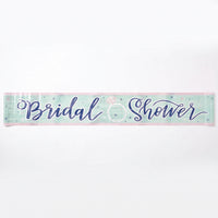Mint Bridal Shower Banner