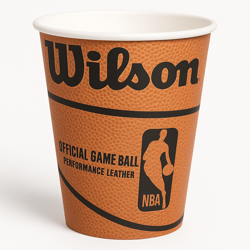 Wilson NBA Basketball Party Cups - 9 oz, 18-Pack