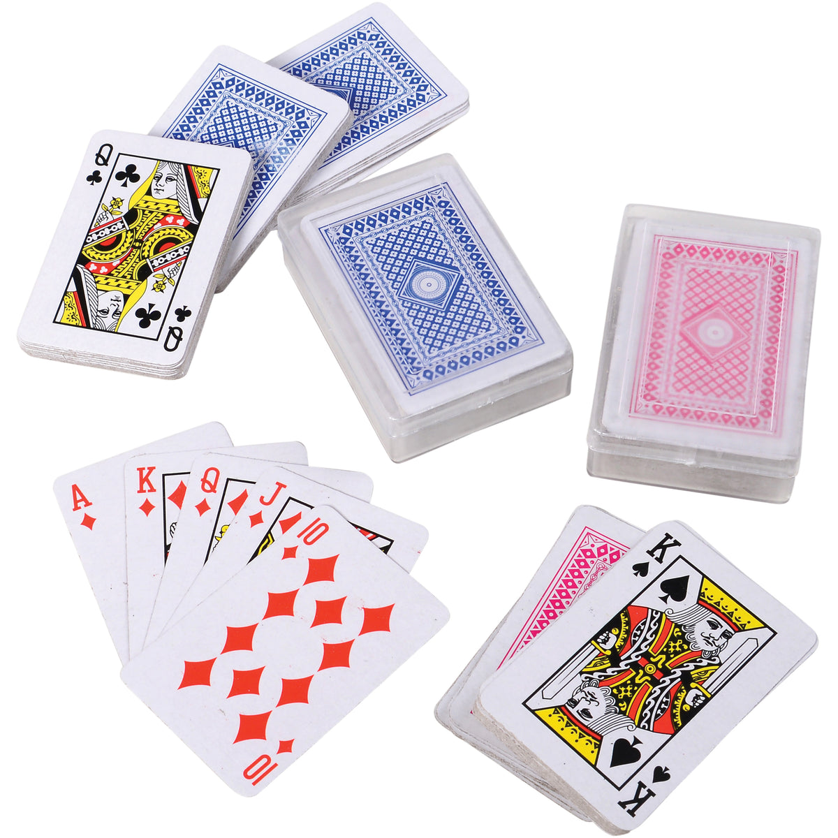 Mini Playing Cards - 12 Count