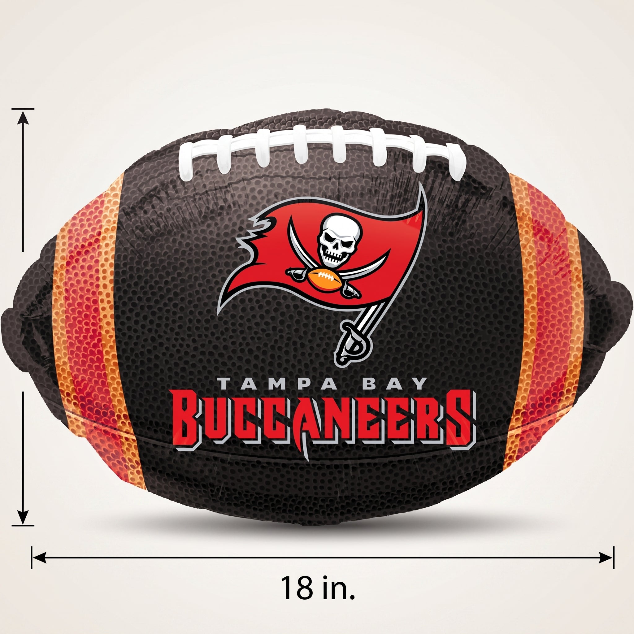 Tampa Bay Buccaneers 18-Inch Football Foil Balloon