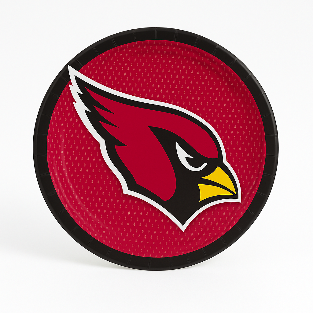 Arizona Cardinals 7" Round Paper Plates