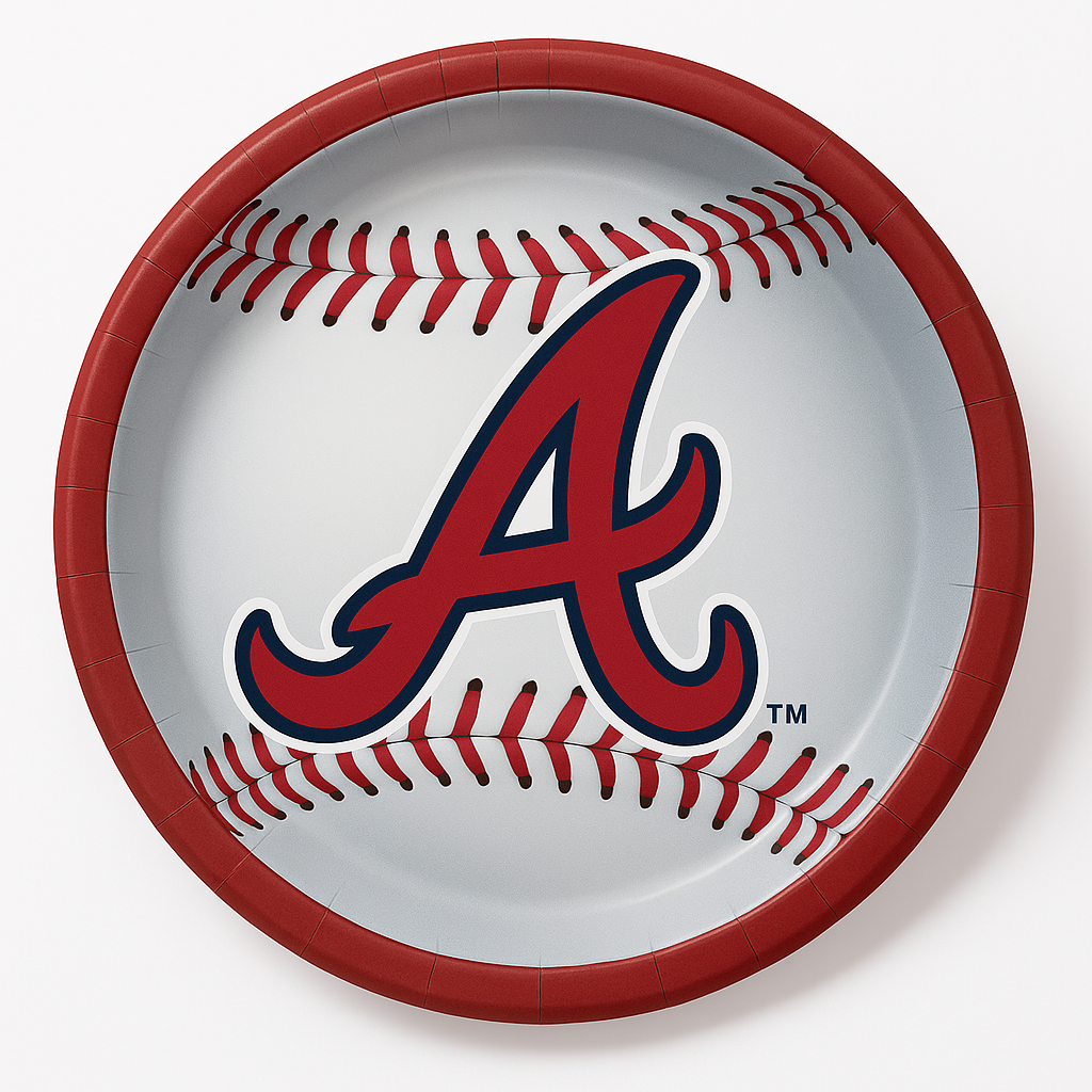 Boston Red Sox 9" Round Paper Plates