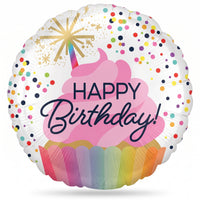 Sparkling Celebration Birthday Foil Balloon - 18"