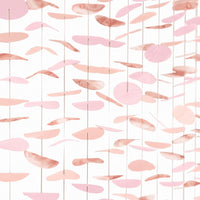 Rose Gold Circle String Backdrop Decoration