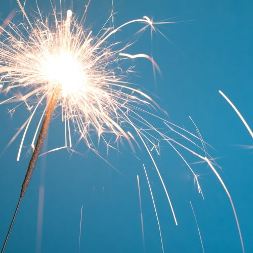 8 in. Gold Wire Sparklers | 6 Count
