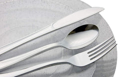 8 In. Silver Sparkle Design Plastic Plates | 120 Count
