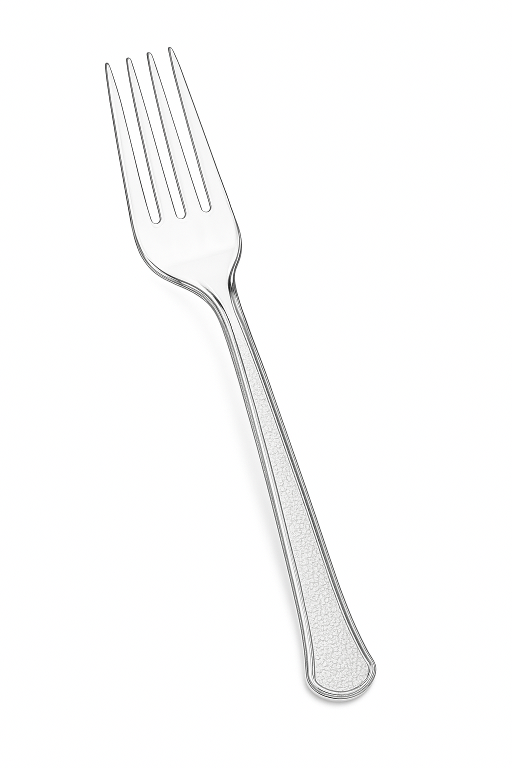 Heavyweight Clear Plastic Fork - 7.5 in.