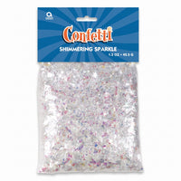Iridescent Sparkle Foil Confetti Shred - 1.5 Oz.
