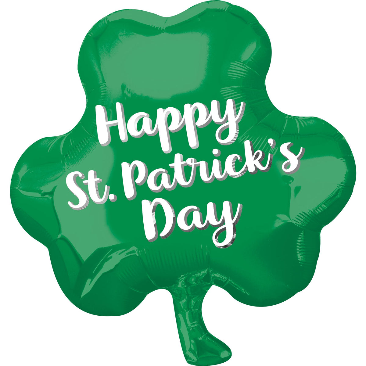 18-Inch St. Patrick's Day Shamrock Foil Balloon