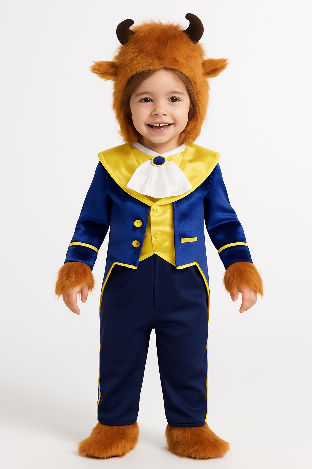 Infant Disney Beauty and the Beast Beast Tuxedo Jumpsuit Costume