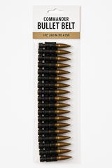 Commander Bullet Belt Costume Accessory