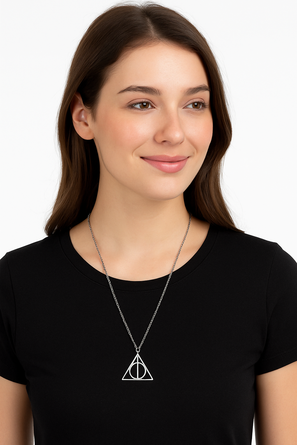 Harry Potter Deathly Hallows Necklace - Halloween Costume Accessory