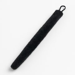Black Cat or Mouse Fur Costume Tail - 19-Inch Accessory