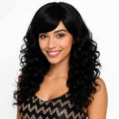 Fabulous Black Halloween Wig